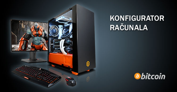 Konfigurator PC-a i plaćanje Bitcoinom u PC shopu